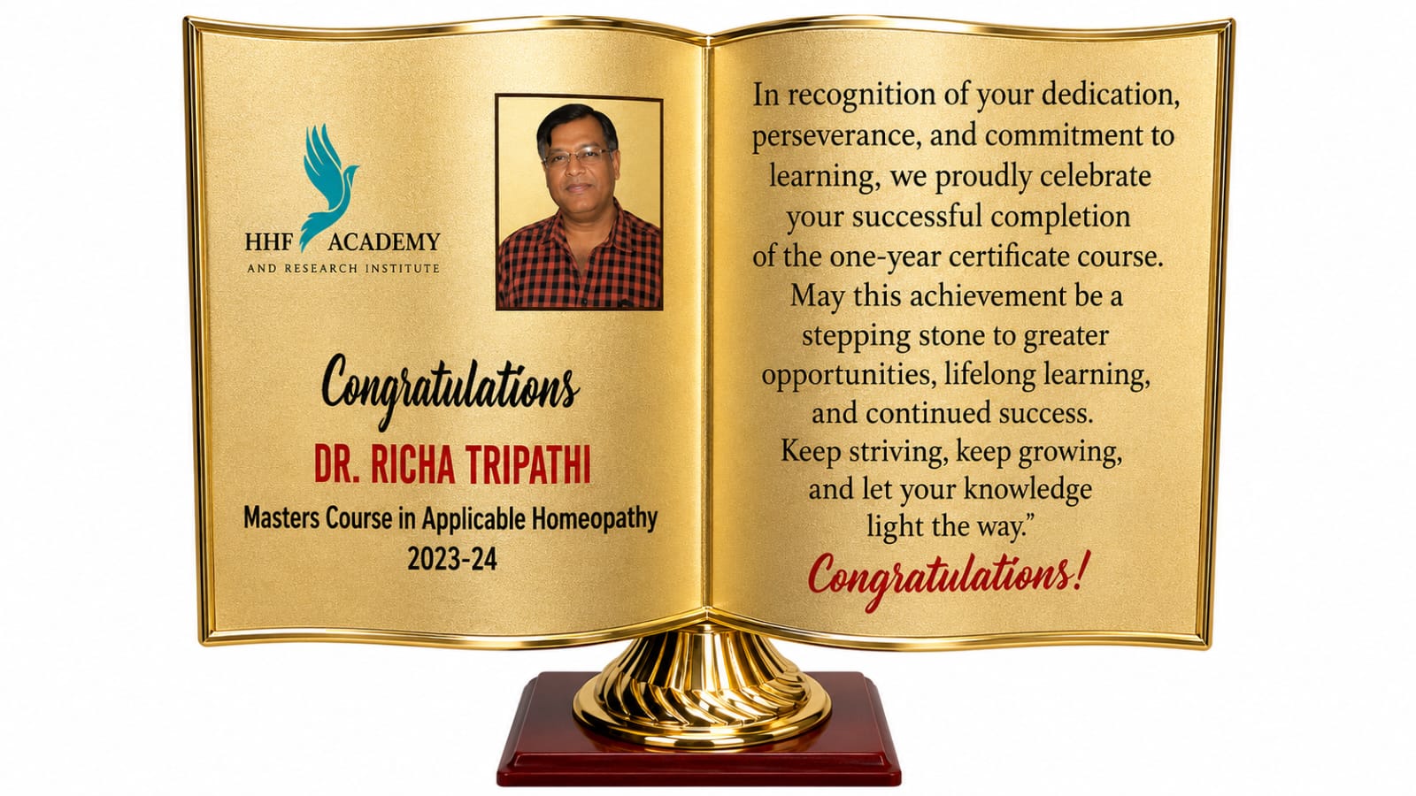 Award Certificate 1